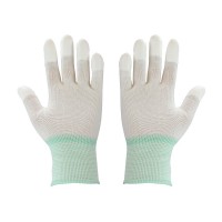 ESD Finger tip coated Gloves